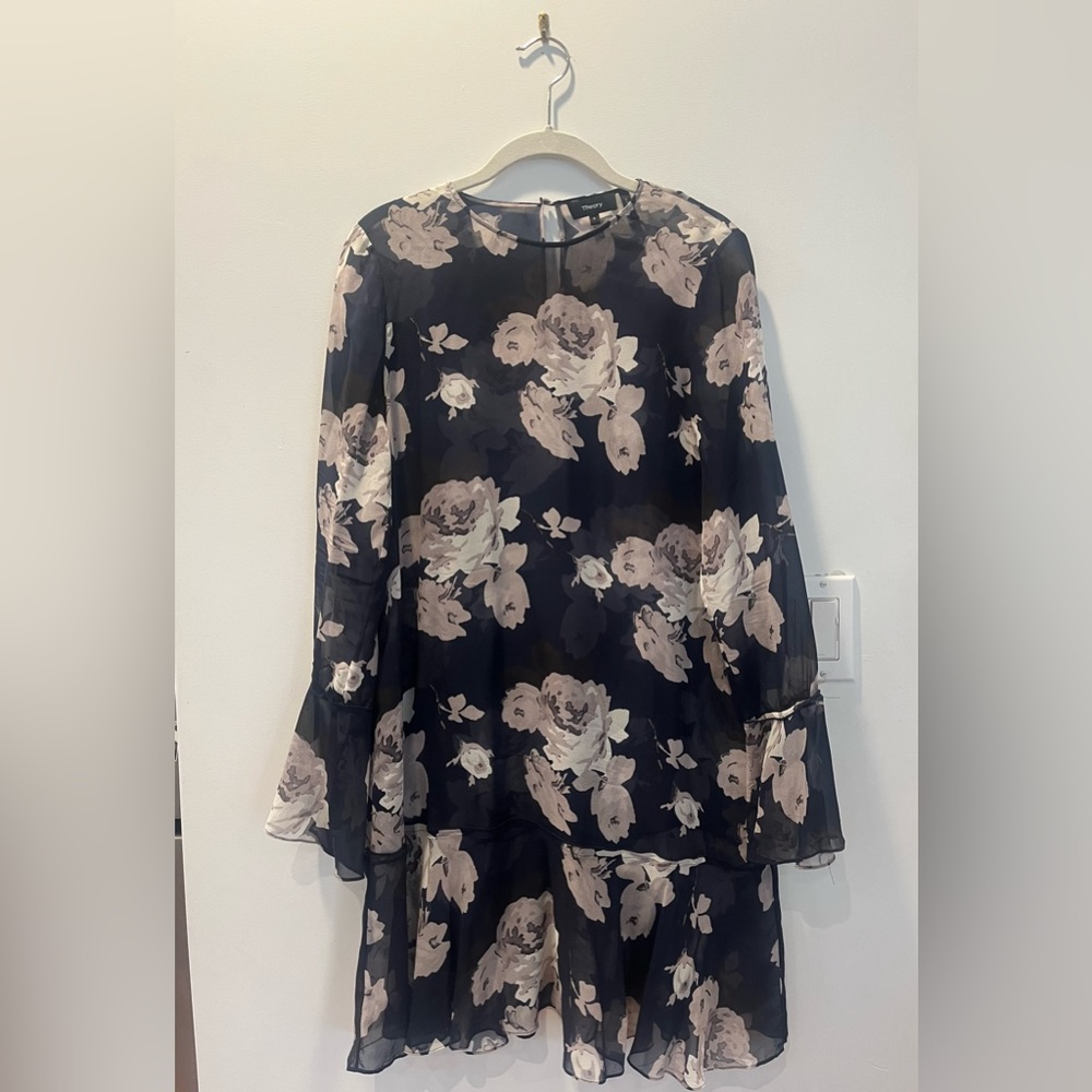 Theory floral dress